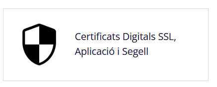 Certificats Digitals SSL, Aplicació i Sergell