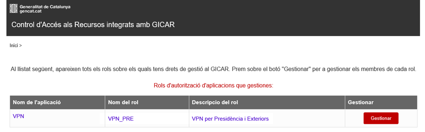 Integració Aplicacions GICAR