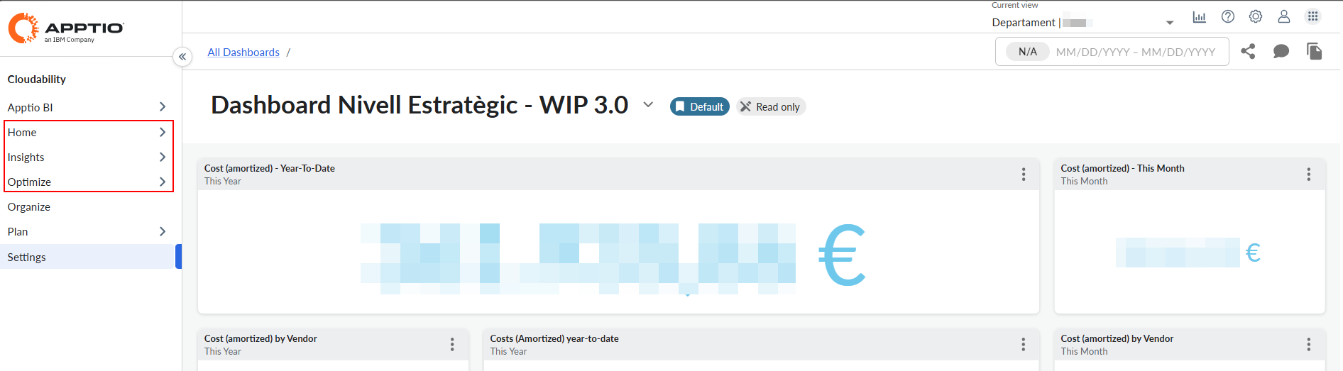 Apptio Cloudability
