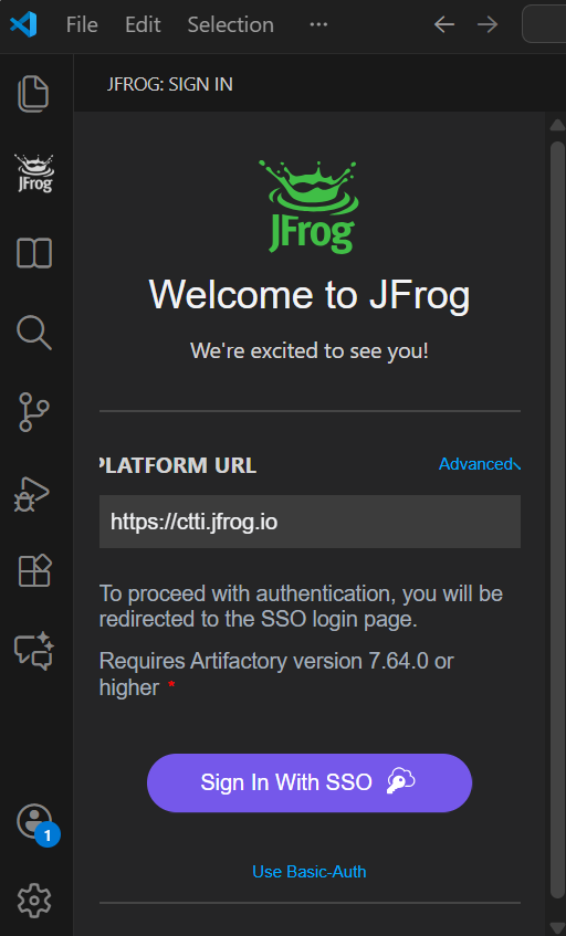 jfrog-plugin-login-sso