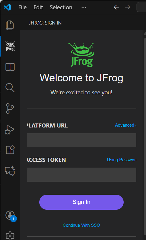 jfrog-plugin-login